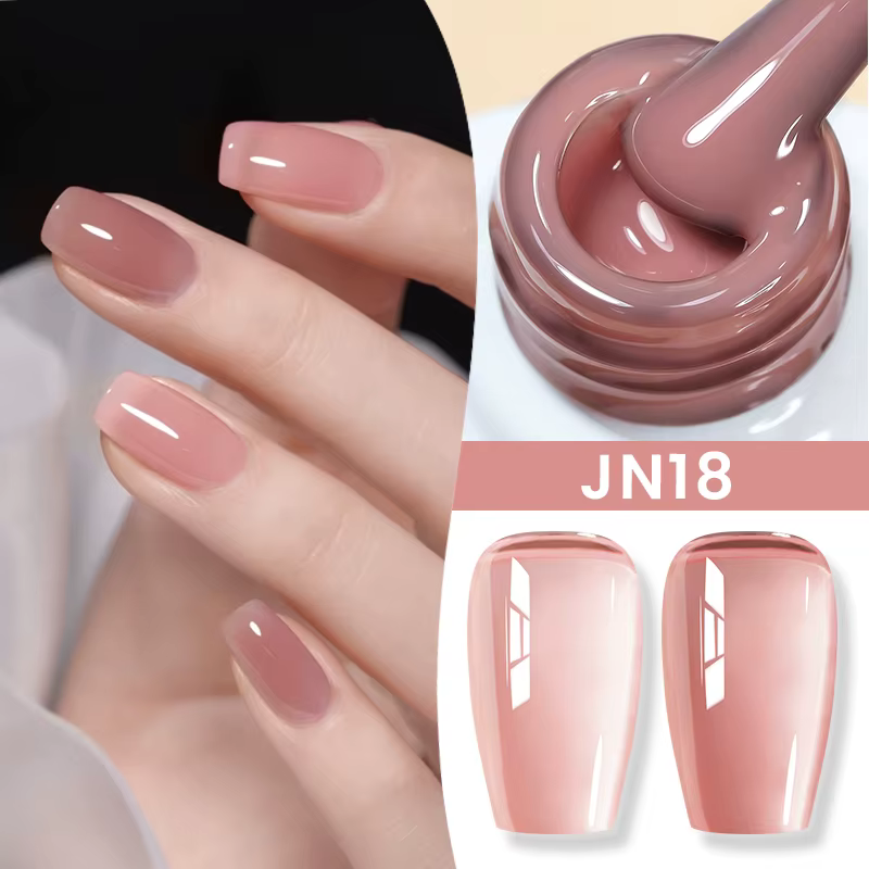 BORN PRETTY 83 couleurs 10ml gelée nue Gel vernis à ongles automne ambre Semi Transparent manucure t