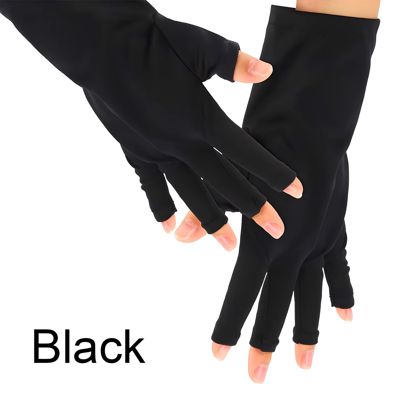 Gants anti-UV pour nail art, gants de protection professionnels pour manucure, protègent les mains, 