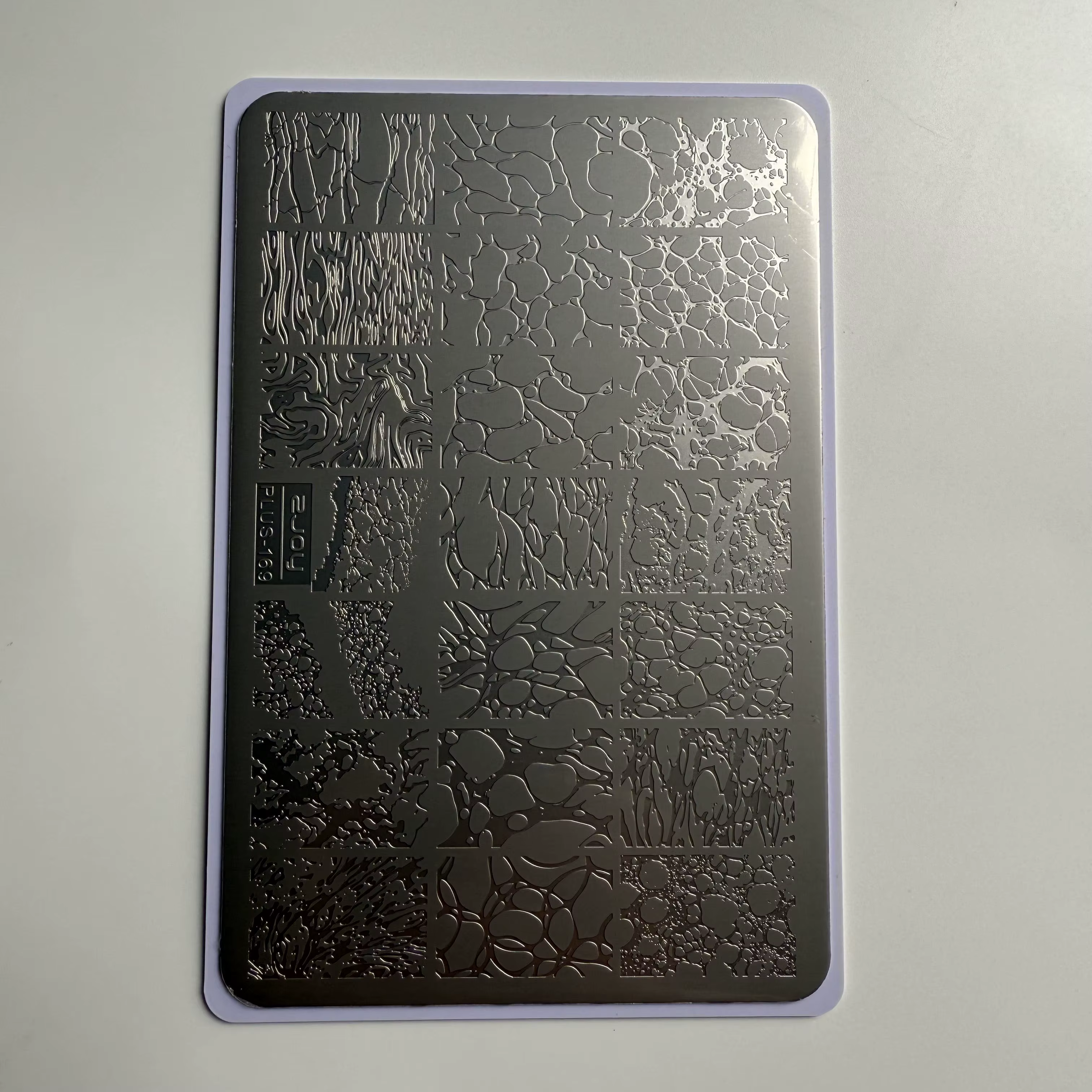 XMQ NAIL ART STAMPING PLATES BUBBLES TEMPLATES TOOLS