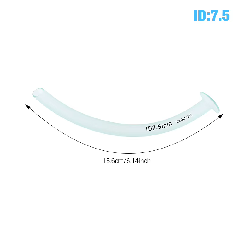Tube nasal jetable pour voies respiratoires nasopharyngées médicales, 6-8mm, soins de santé pour Pat