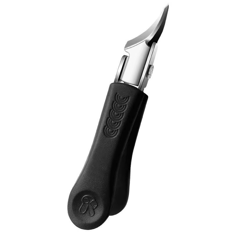 AN】【AN】Coupe-ongles super inclinés et pointus anti-éclaboussures pour ongles épais, pinces à ongles