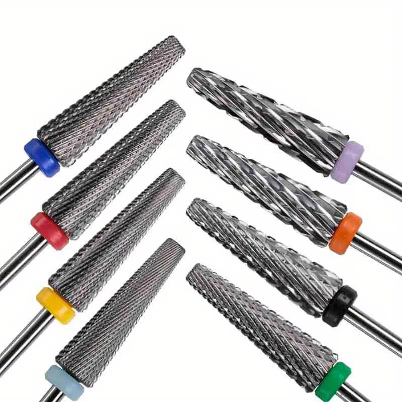 Forets à ongles Super longs en carbure de 24mm, accessoires de perceuses électriques, outil de manuc