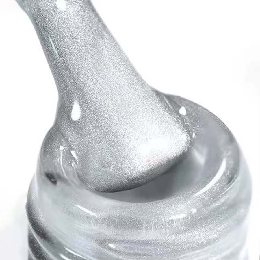 1-24 pièces WS blanc argent oeil de chat Gel magnétique vernis à ongles Ultra brillance tremper Gel 