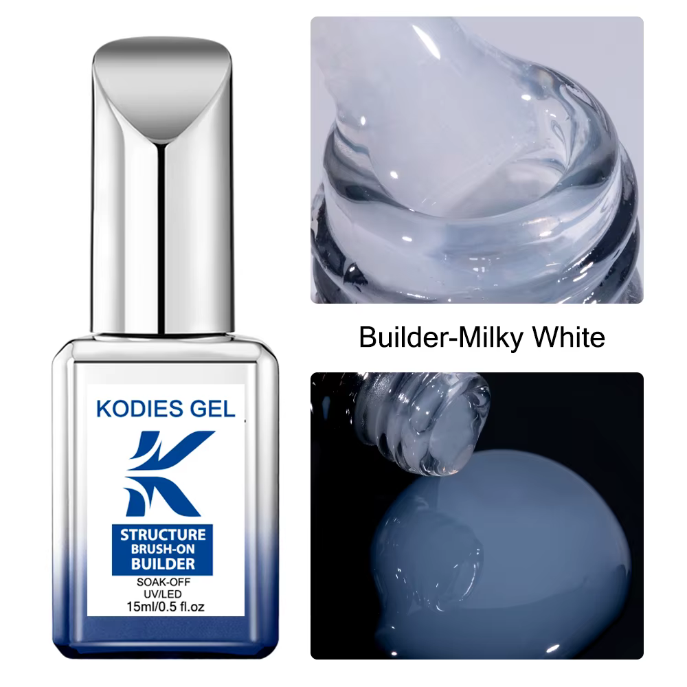 KODIES – vernis à ongles UV Semi-Permanent, GEL constructeur, brosse en bouteille, 15ML, Constructio