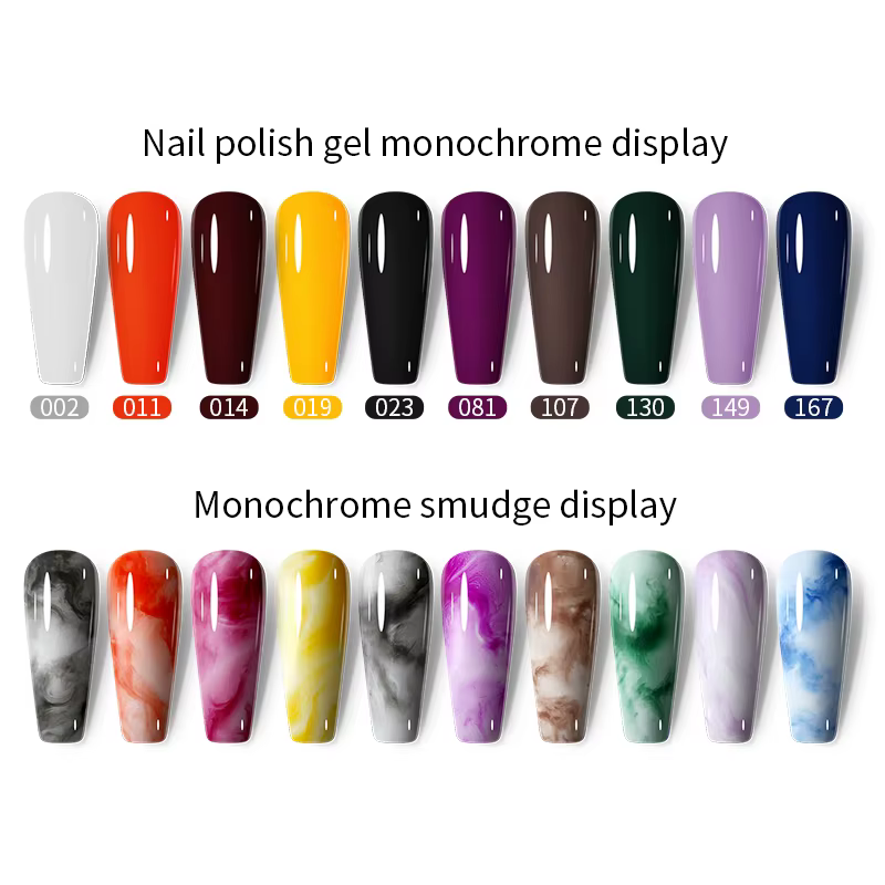 RS NAIL 12ml vernis Gel fleuri clair tremper UV LED Transparent fleur dégradé Gel Nail Art Semi Perm