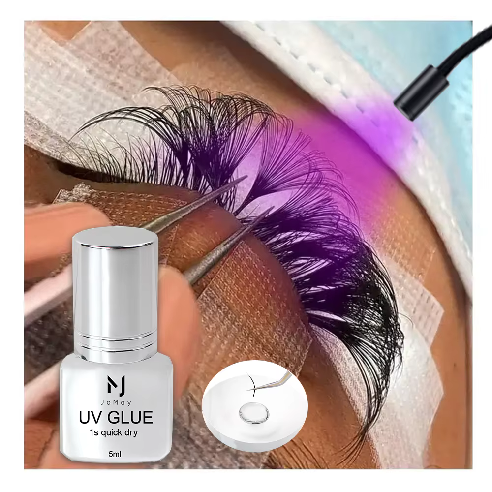 JOMAY colle UV colle à cils Extra forte colle à cils fournitures d'extension colle UV 5ML adhésif ét