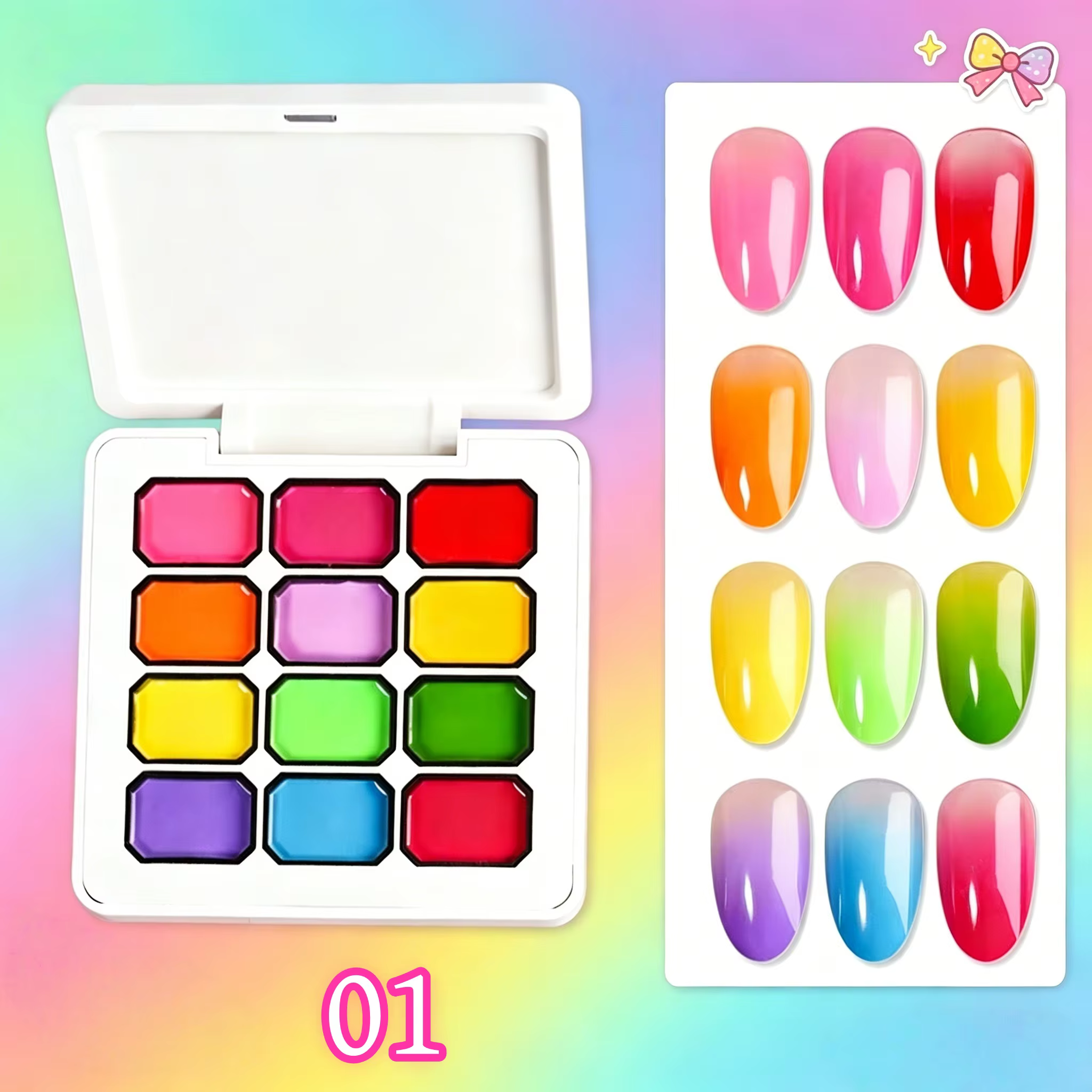 Vernis à ongles solide 12 couleurs, coloré, macaron, gel de peinture rouge, vernis à ongles solide t