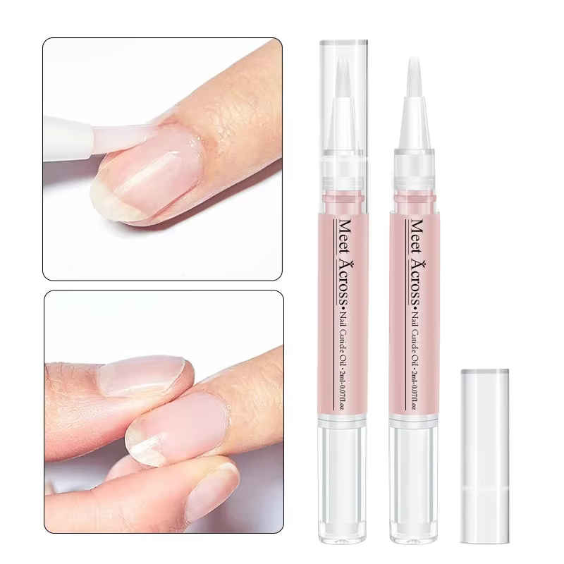 Stylo à huile pour nutrition des ongles, renforcement des ongles fins et croissance, 6 odeurs, trait