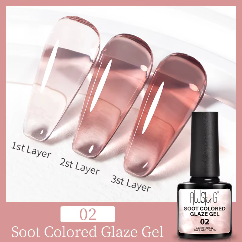 AWStorG 7.5ML océan ondulation oeil de chat Gel Aurora violet bleu Gel magnétique vernis à ongles Se