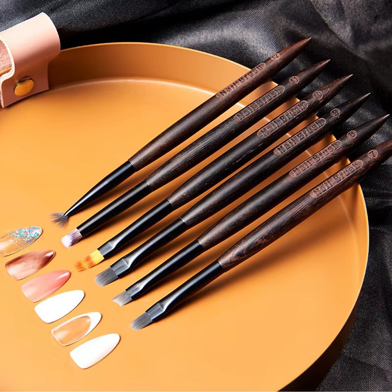 Pinceaux à dessin pour ongles, pour manucure, lignes, peinture dégradée, Extension de GEL UV, stylo 