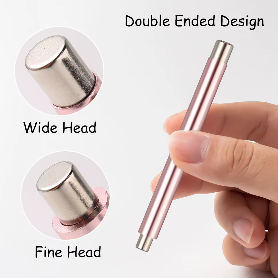 Boule magnétique œil de chat avec bâton magnétique pour ongles, ensemble d'outils, stylo magnétique