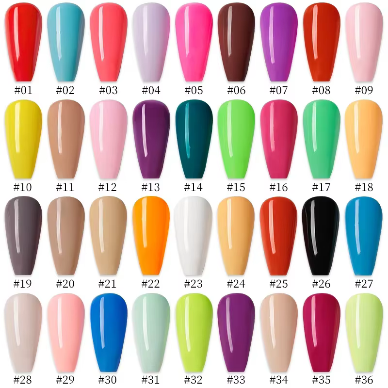Verhéritage à Ongles en Gel LED, 36 Documents, Peinture Pure, Design Artistique, Qualité, Manucure, 