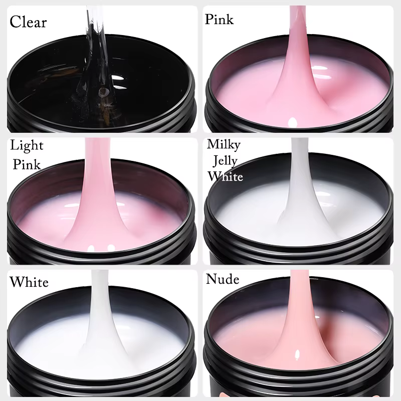 UR SUGAR 150g Extension gelée nue Rose rouge Extension rapide Gel vernis à ongles Extension UV LED m