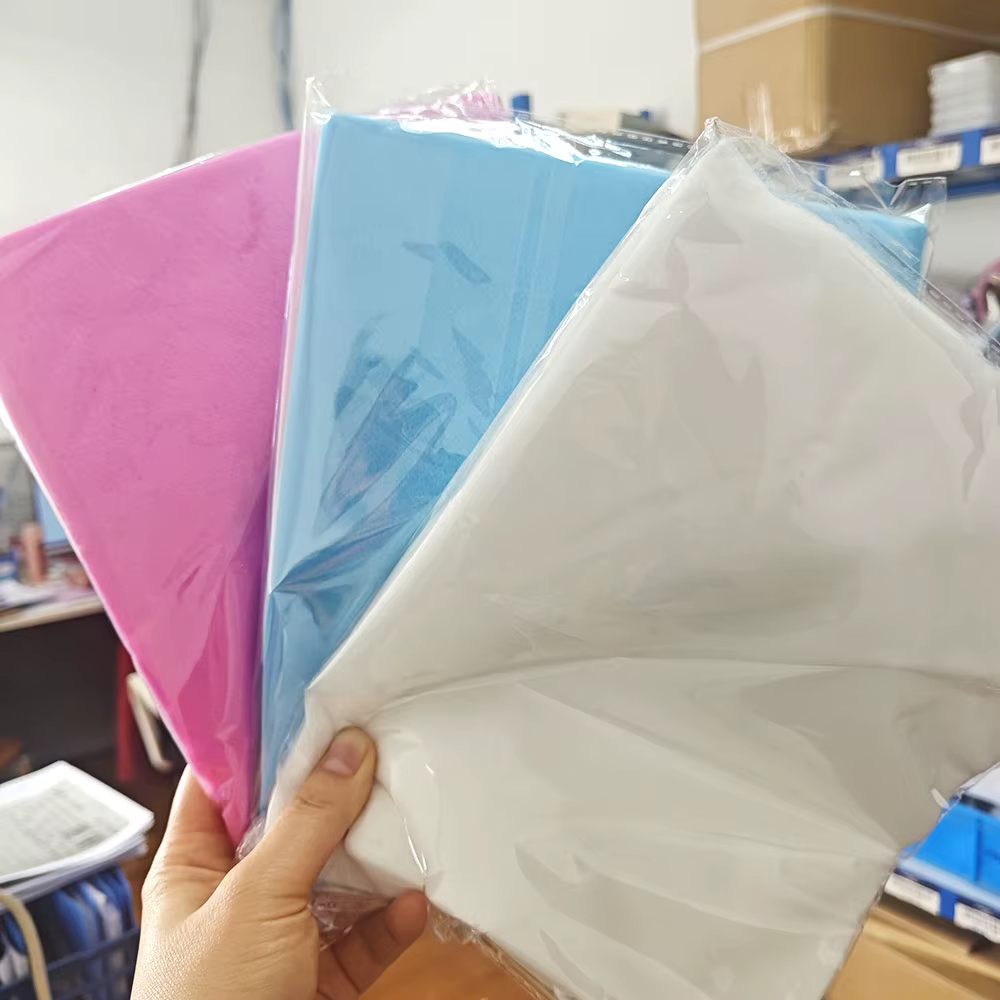 Collecteur de poussière sous vide jetable pour Nail Art, 100 pièces, papier filtre Non tissé rose/bl