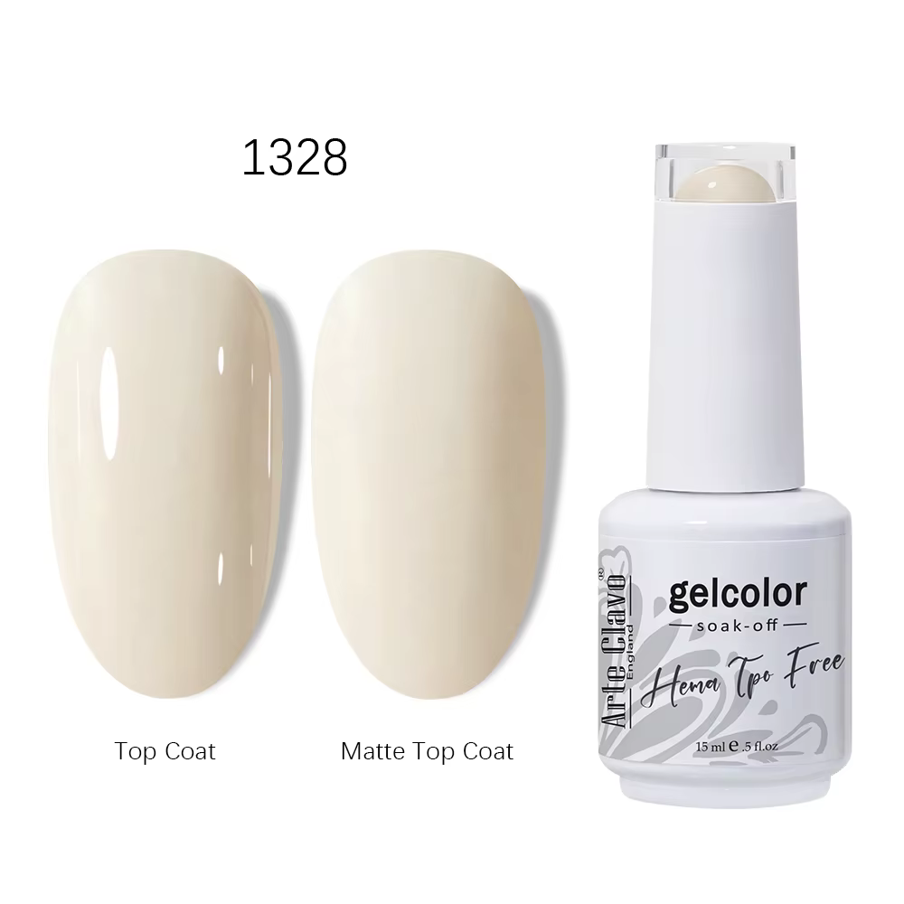 Arte Clavo 15ml Gel à ongles professionnel, fournitures professionnelles, gel UV longue durée, sans 