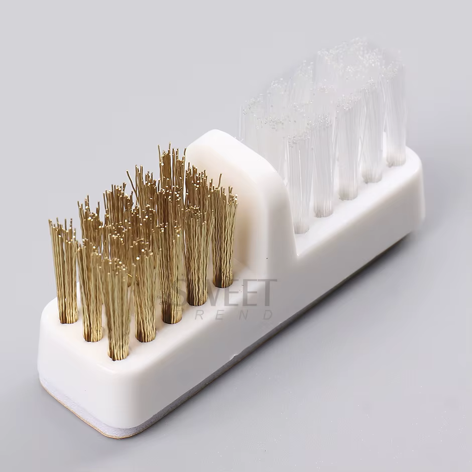 Tête de meulage électrique pour ongles, brosse de nettoyage, forets de manucure portables, nettoyant
