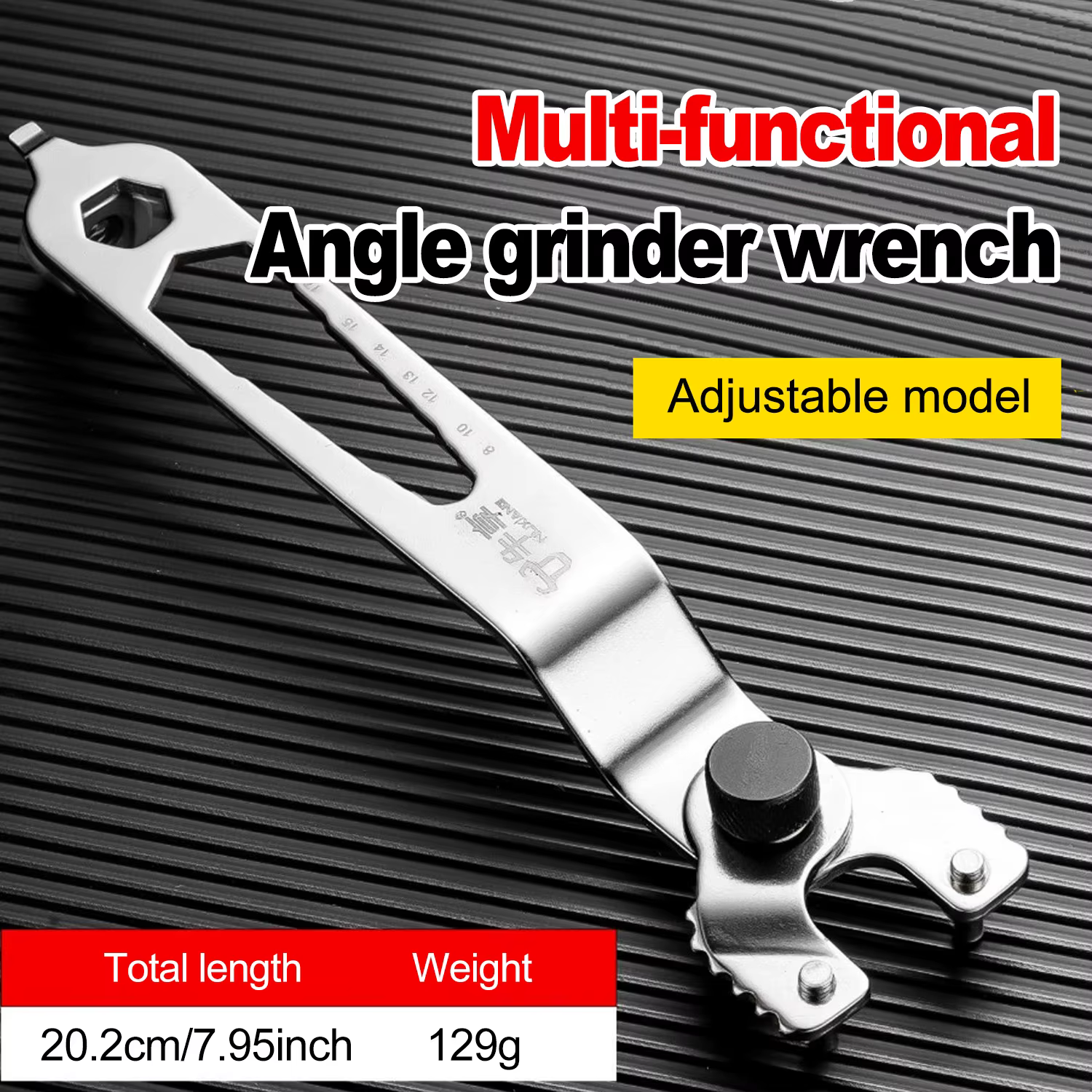 Meuleuse d'angle à double usage, accessoires de Machine, clé à deux griffes, clé épaisse de haute du