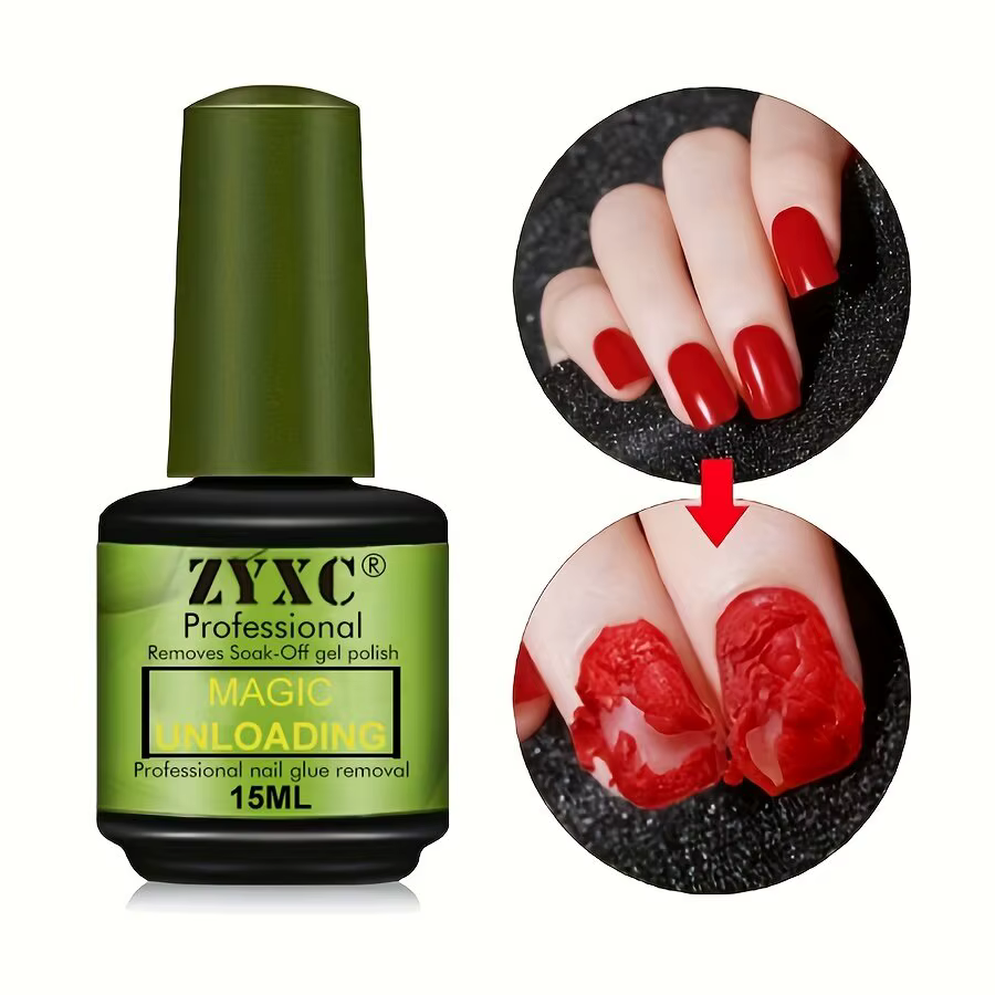 15ml vernis magique colle Nail Art manucure Gel facile à enlever synthétique pointe d'ongle nettoyag