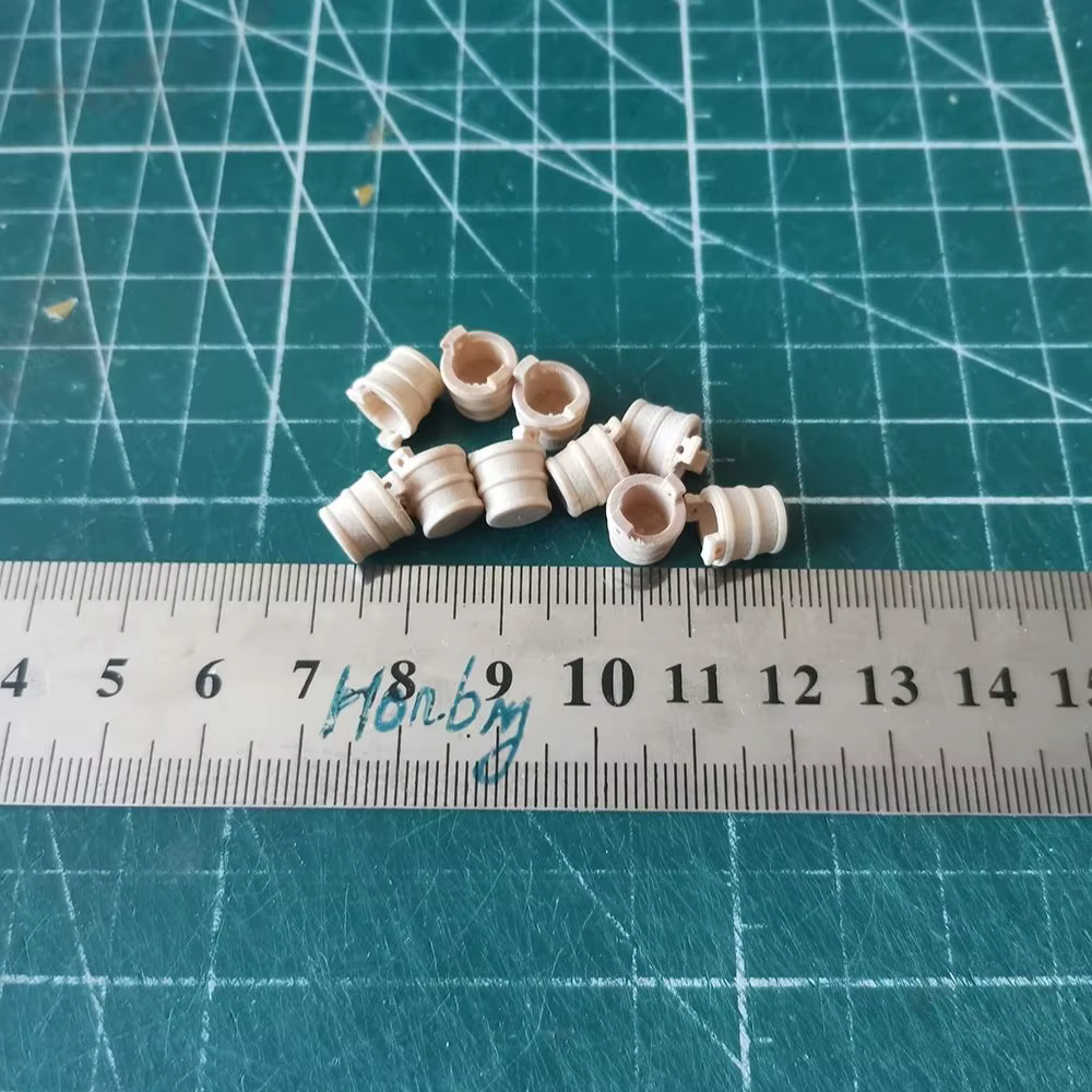 Accessoires pour modèles de voiliers classiques, outils de création de scènes, seau à eau 8MM * 7MM,