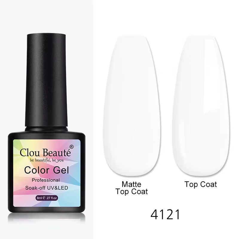 Clou Beaute HEMA TPO gratuit Gel vernis à ongles semi-permanent hybride noir rouge couleur Gel verni
