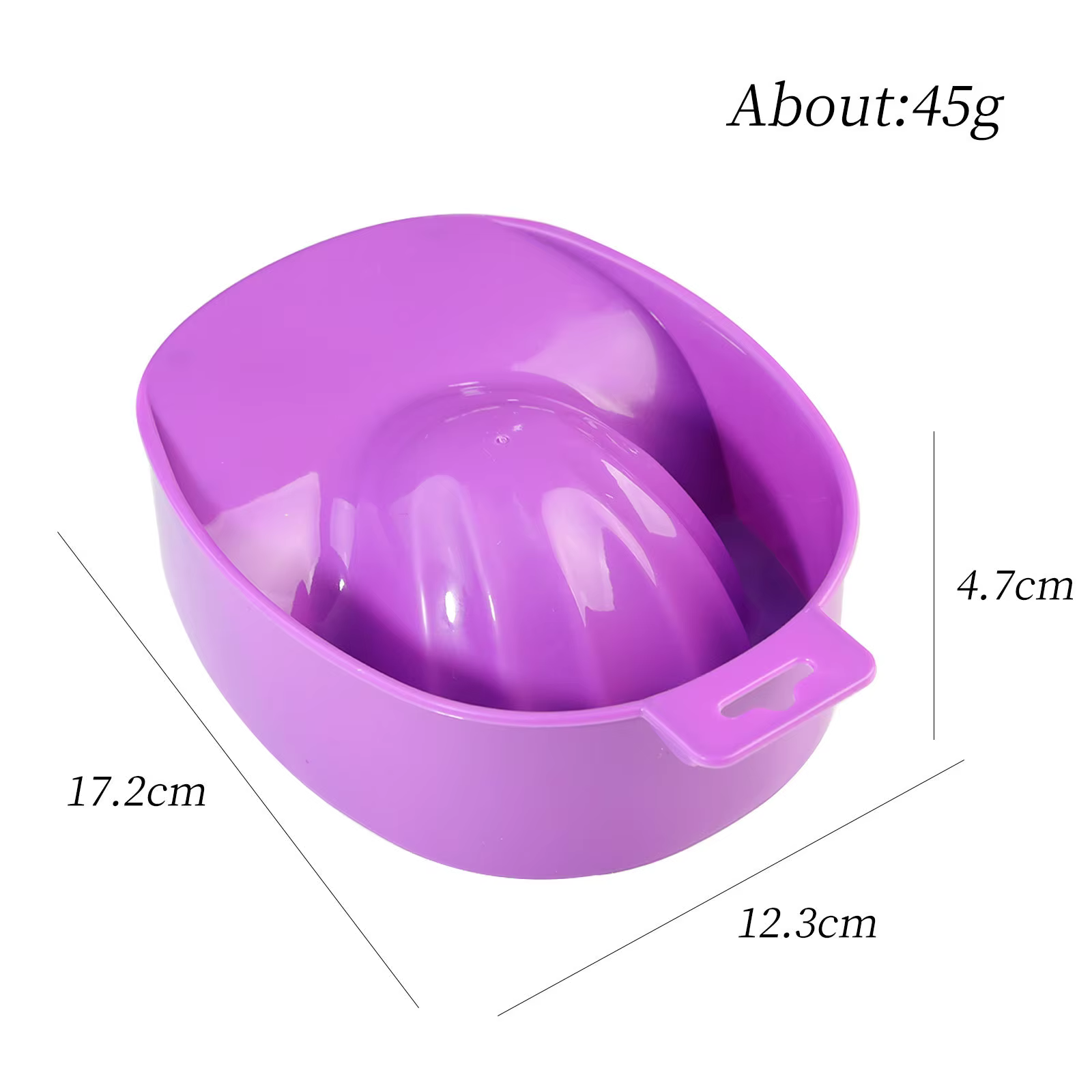 Dissolvant de lavage des mains pour Nail Art, bol de trempage, fournitures pour ongles en acrylique,