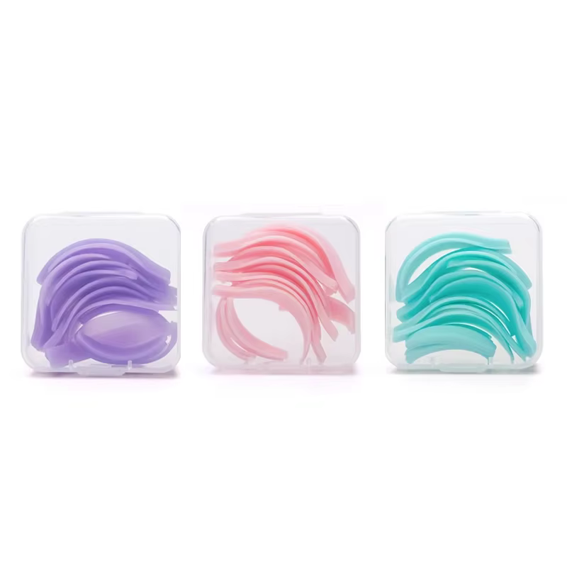 Recyclage 3D cils recourbe tiges bouclier cils Extension fournitures 7 paires par boîte Silicone cil