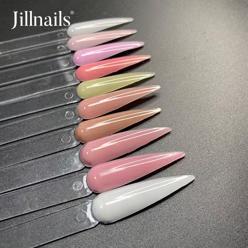 Jillnails Gel de gelée ongles constructeur Gel UV 50g pour Extension d'ongle crème dure douce UV Led