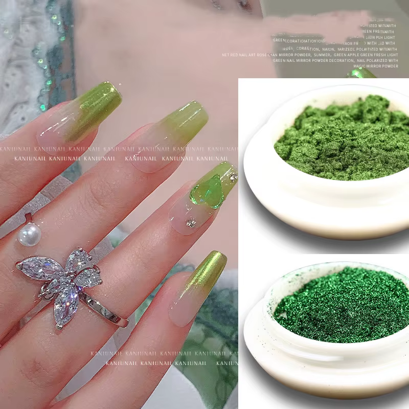 1 pot métallique miroir Chrome poudre à ongles holographique Laser argenté doré ongles frottant pail