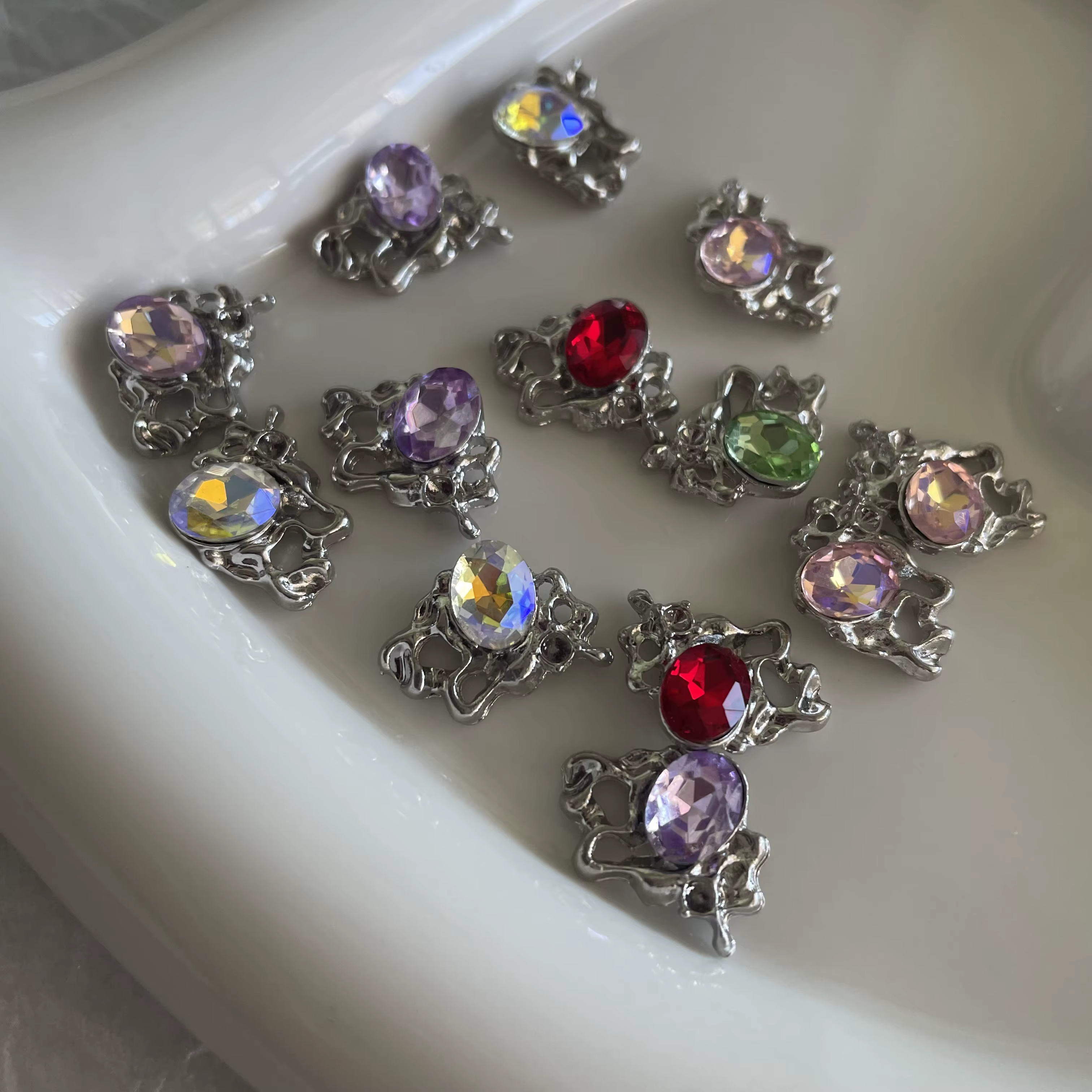 -Duchesse séduisante-décorations d'ongles tendance pour fille de hanche, pierres précieuses brillant
