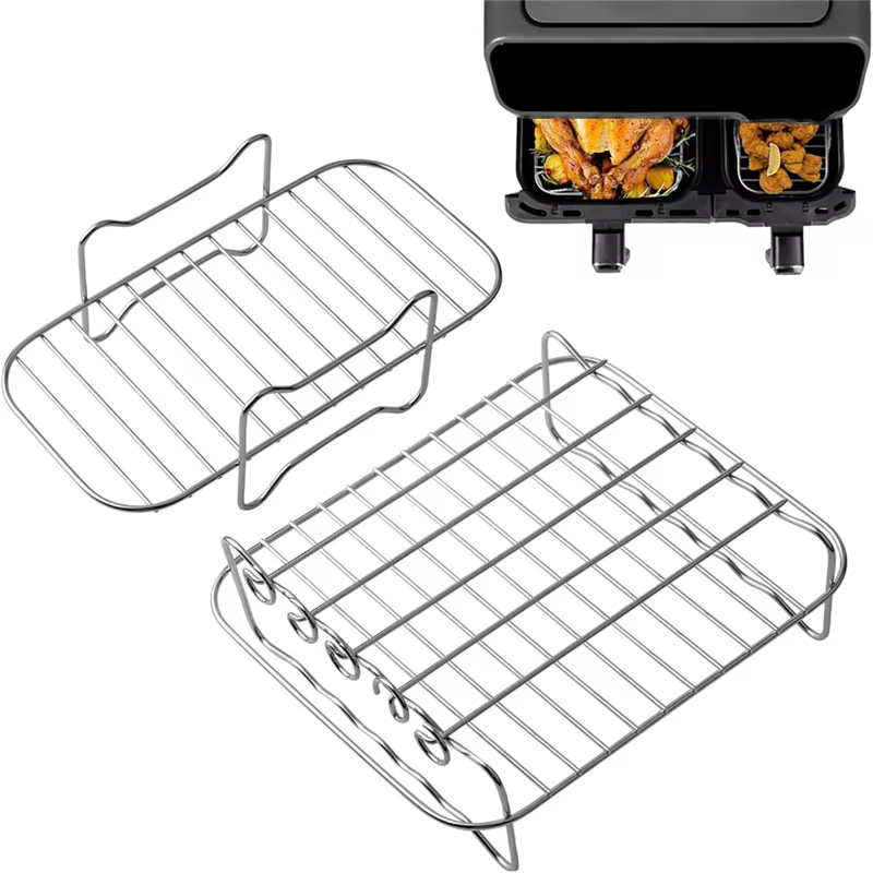 ABWM-Baketron support de friteuse à Air, grille de cuisson pour Tefal EY9018 5.2/3.1 L pour tour T17