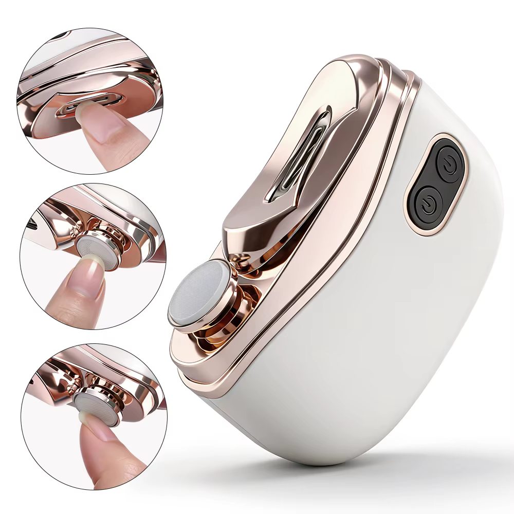 Coupe-ongles électrique automatique rechargeable pour adultes et bébés, coupe-ongles sûr pour les do