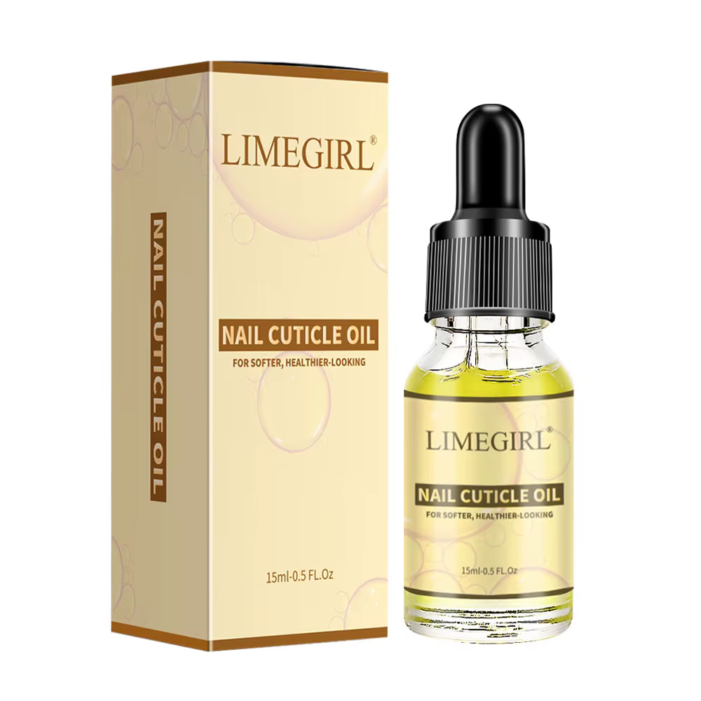 LIMEGIRL15ML huile nutritive pour cuticules des ongles nourrit et répare les ongles endommagés hydra