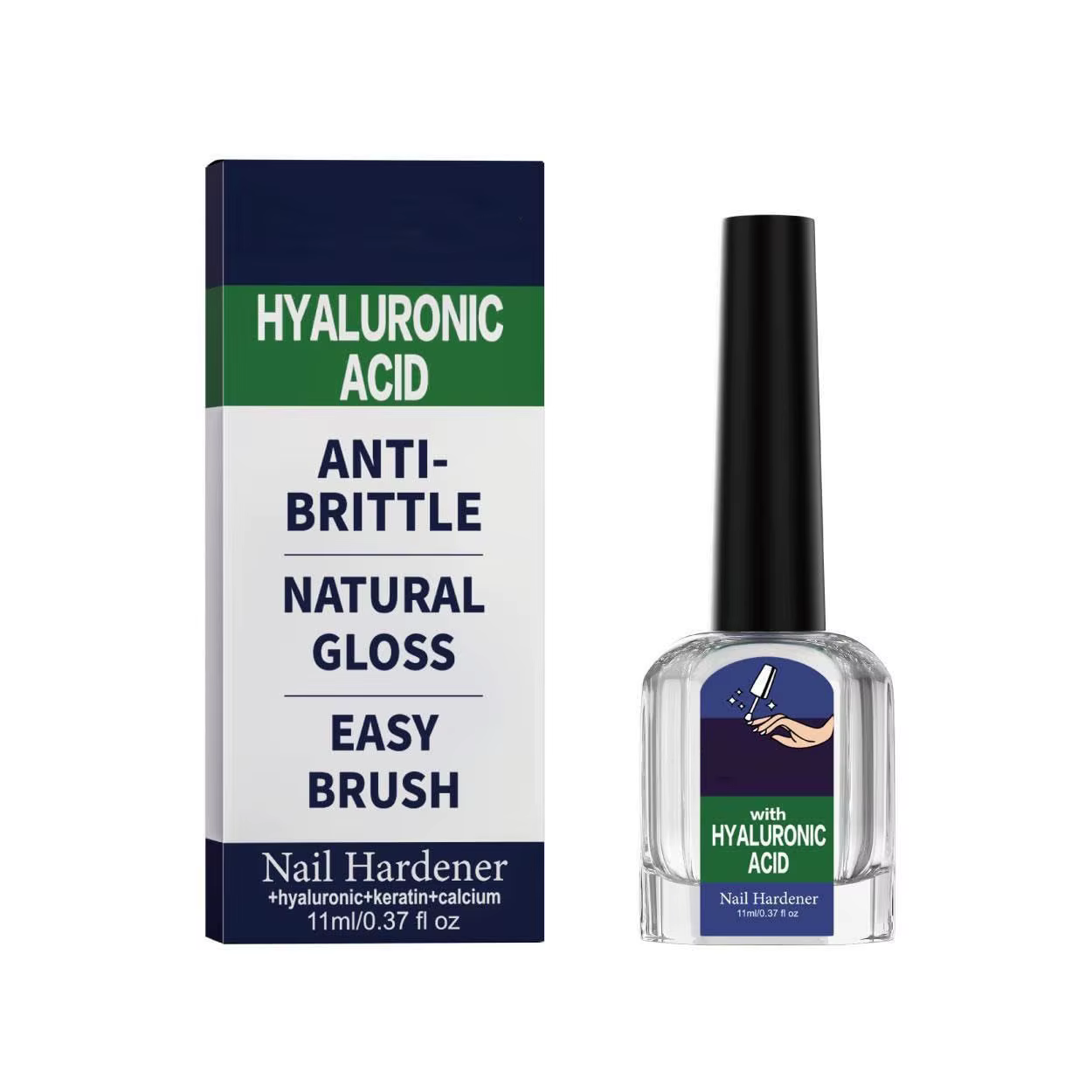 fortificateur et croissance du vernis à ongles : durcisseur naturel pour une résistance supplémentai