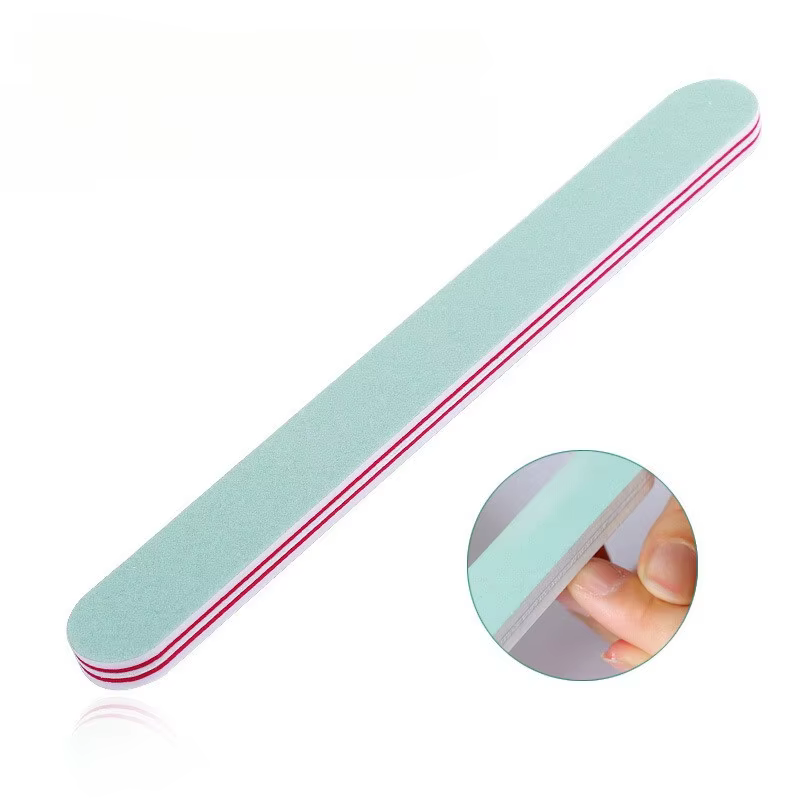 Bandes de polissage pour ongles, tiges de nettoyage argentées, plaques de polissage or/argent, bande