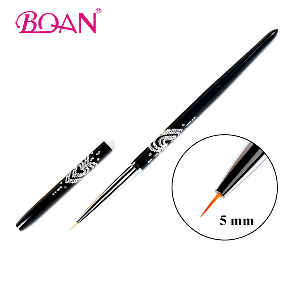 BQAN Nail Art pinceau Nail Liner ligne stylos Gel vernis peinture dessin Nail Art pinceaux cheveux f
