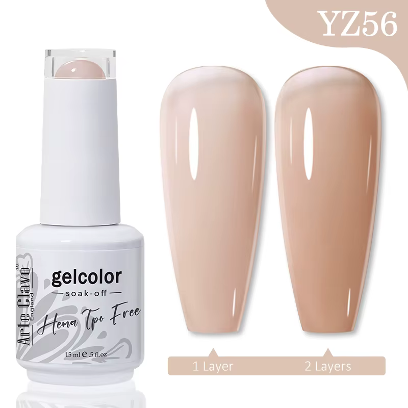 Arte Clavo série rouge vernis à ongles couleurs de fête vernis Gel tout pour les ongles tremper UV L