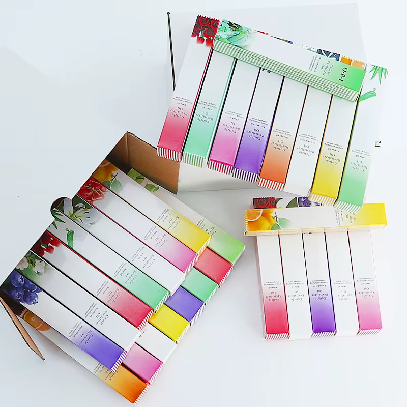 40 pièces stylo à huile pour cuticules d'ongle 15 stylo à huile nourrissant pour odeur traitement de