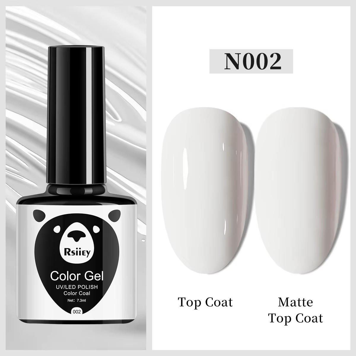 1 pièces 7.3ml vernis à ongles Gel blanc manucure française vernis Gel Semi Permanent tremper Gel UV