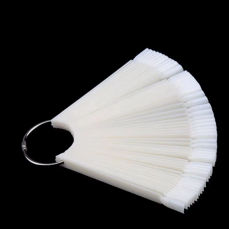 Produits pour ongles 50 couleurs carte en éventail pour vernis à ongles carte de vernis à ongles pra