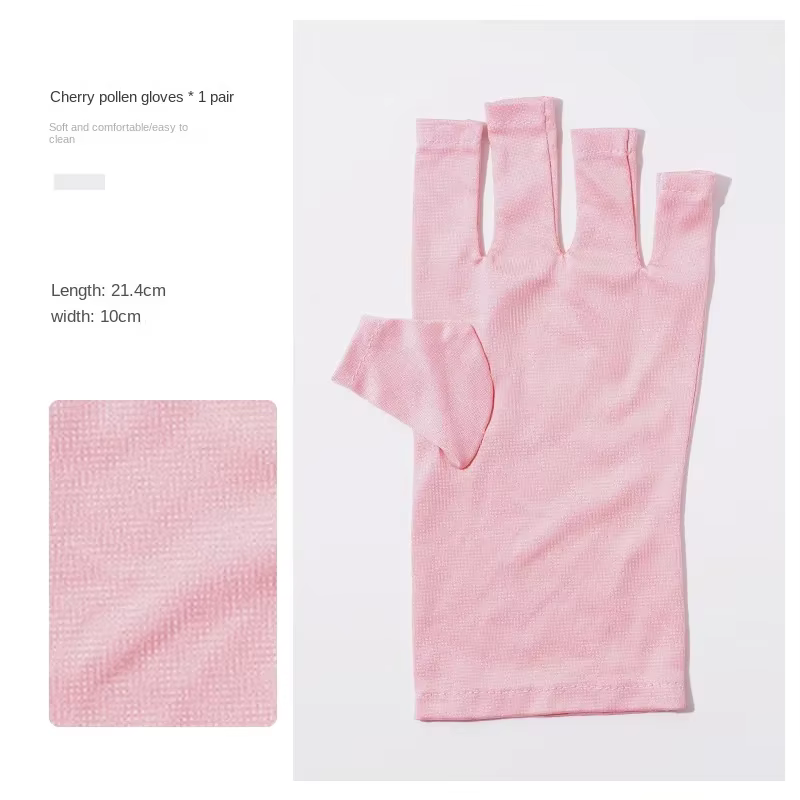 Gants de protection UV pour nail art, protection contre les radiations, gel UV, lampe LED