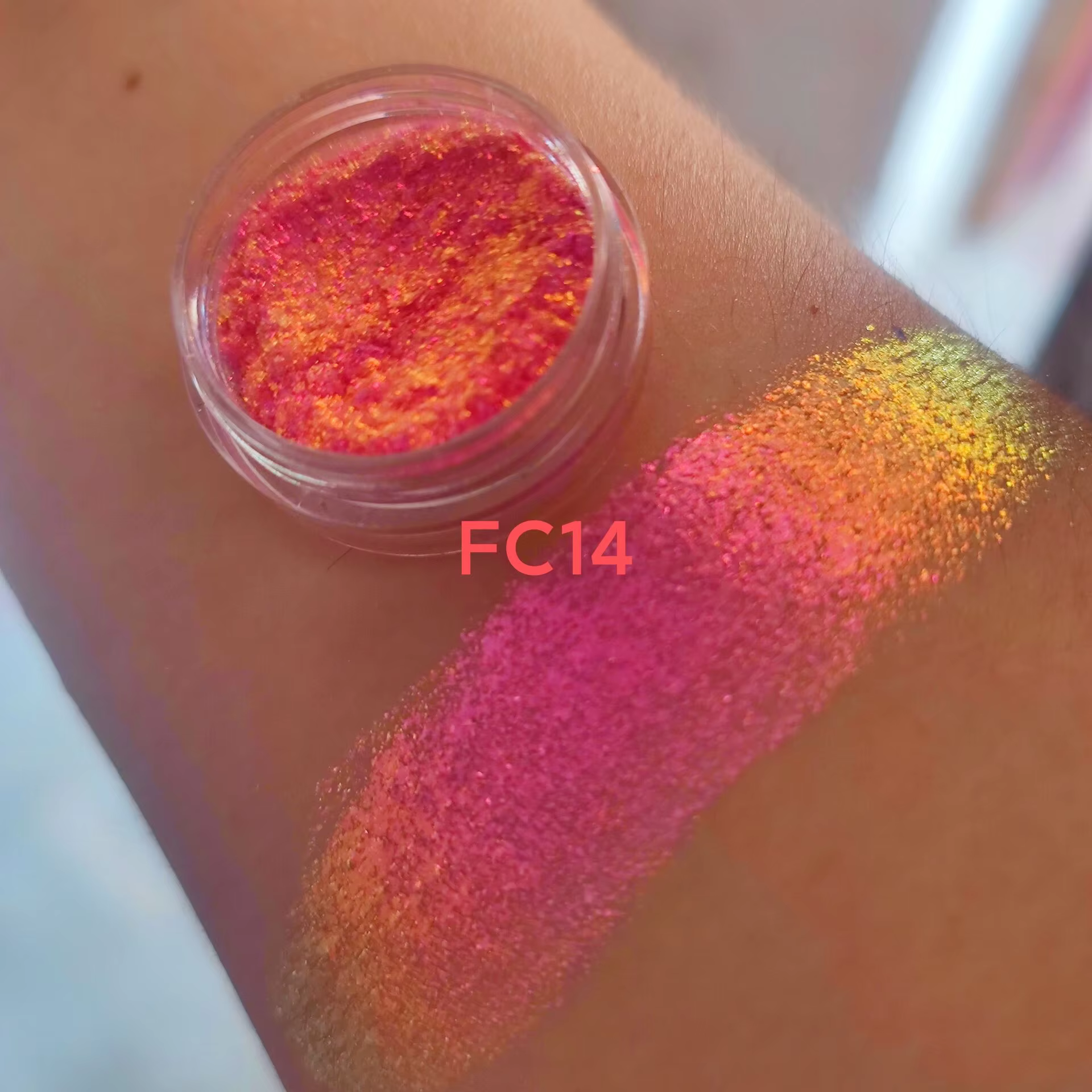 Poudre Pigmentaire Libre Multichrome Arc-en-ciel Effet Bonbon Gelée Super Changeant de Couleur Quali