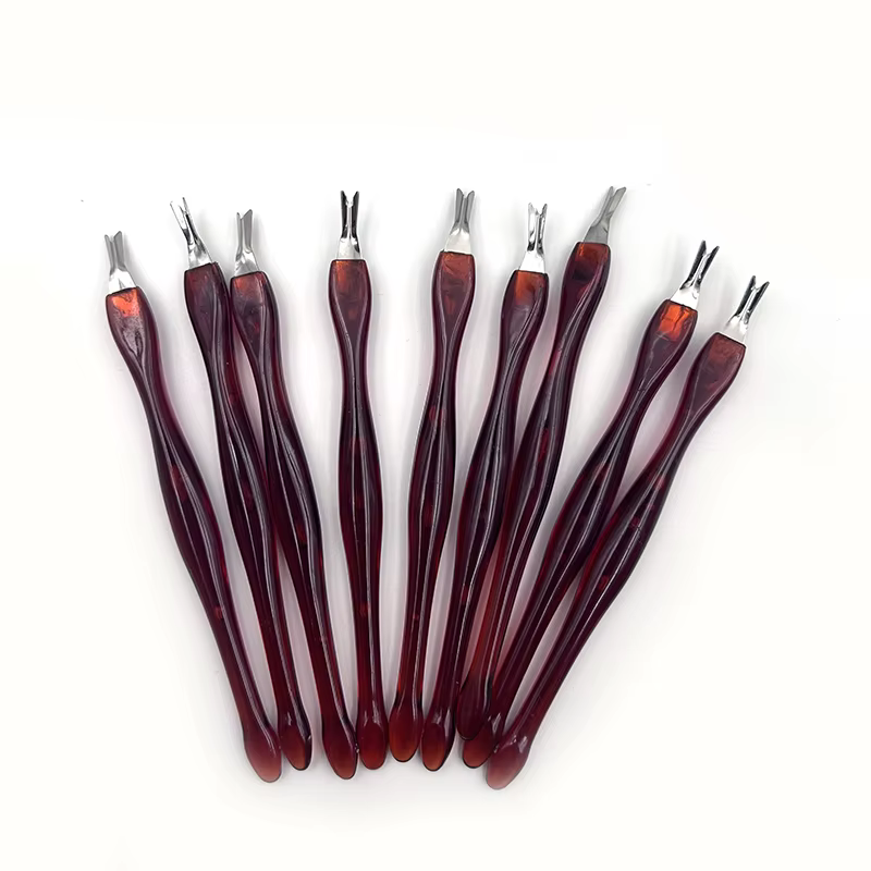 5/10/20/50Pcs dissolvant de peau morte Nail Art fourchette dissolvant de cuticules pince poussoir to