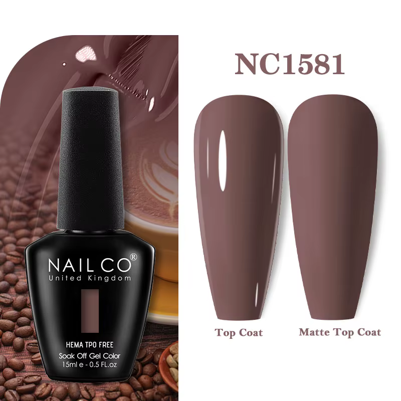 Vernis à ongles en gel NAILCO, 150 couleurs, sans TPO, sans HEMA, pour nail art, à retirer par tremp