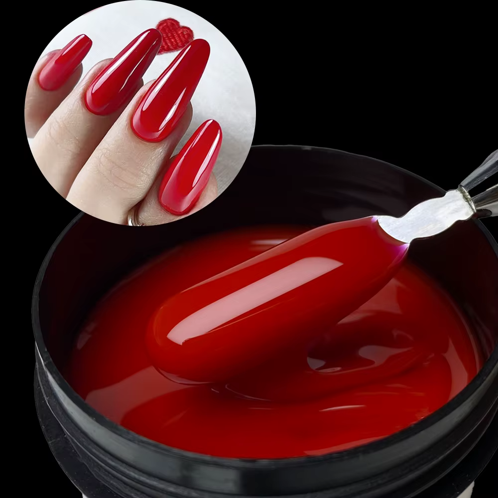 Jillnails noël ongles Gel constructeur d'ongles Extension Hema TPO gratuit 100g/50g Gel de sculpture