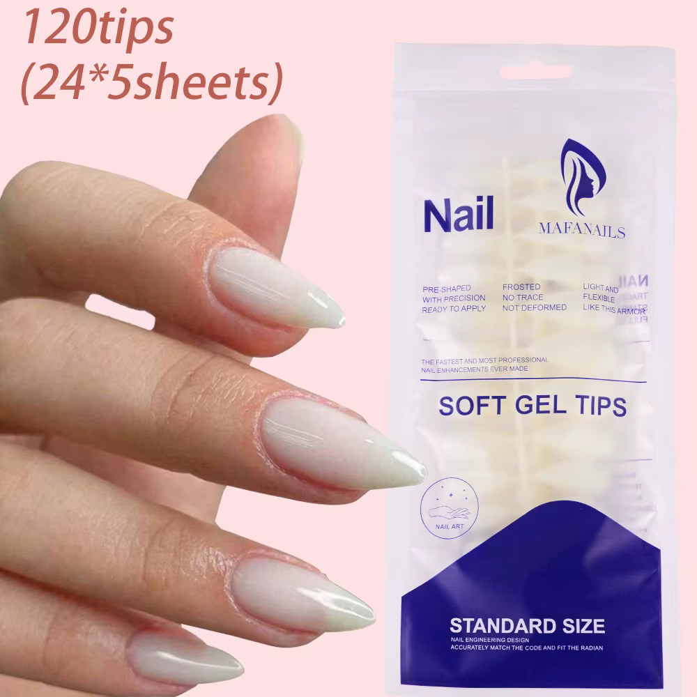 576 pièces/boîte faux ongles colorés noir rouge Design faux ongles ovale court carré presse sur faux
