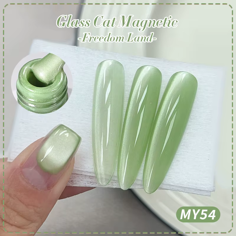 BORN PRETTY 10ml perle de verre rose chat Gel magnétique vernis à ongles printemps clair de lune gel
