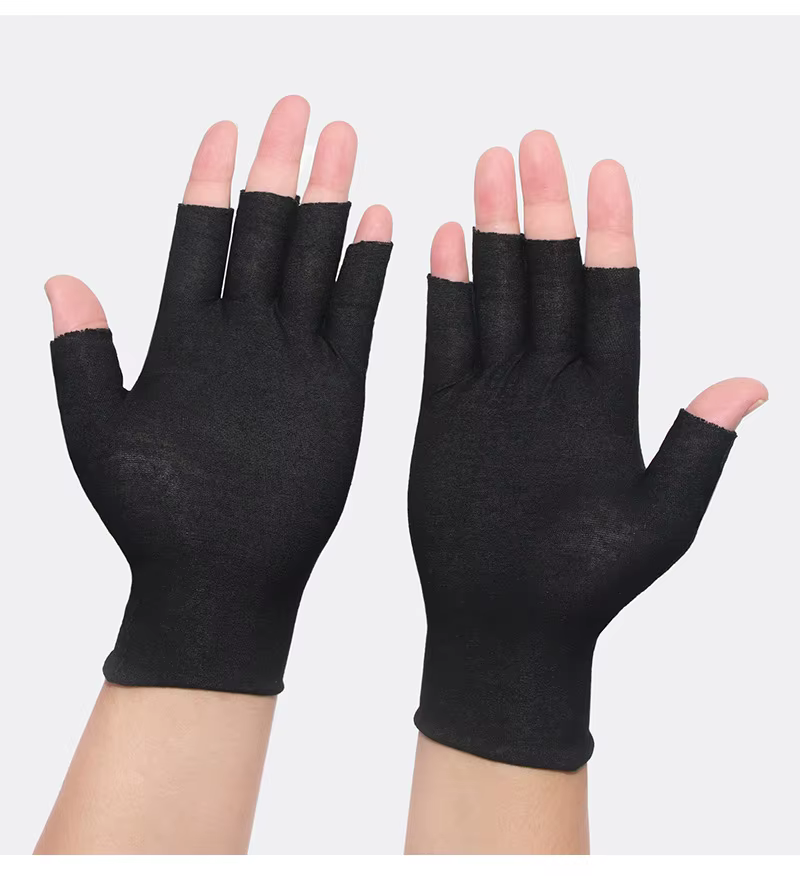 Gants Anti UV en Gel, gants de Protection professionnels pour manucure, protège les mains, Nail Art,