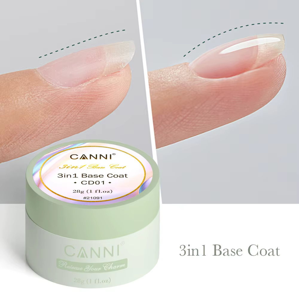 Venalisa CANNI – Gel de modelage en PVC, 3 en 1, revêtement de Base, miroir, couche de finition, Non
