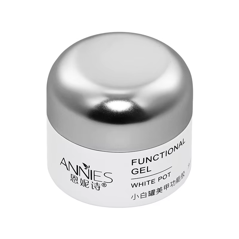 Gel UV blanc clair pour ongles, MSI souple 3D, PVC solide carapulé, manucure, marijuana faisant sail