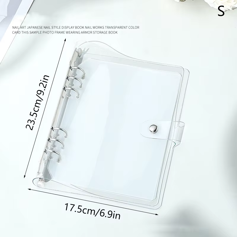 [TG823] Album de collection pour nail art, support de rangement pour ongles, tableau de présentation